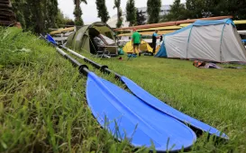 Kajakarze dopłynęli do Torunia, 7.08.2025 r.