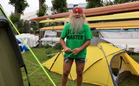 Kajakarze dopłynęli do Torunia, 7.08.2025 r.