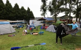 Kajakarze dopłynęli do Torunia, 7.08.2025 r.