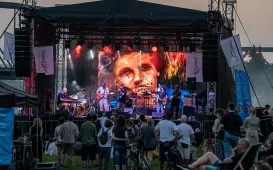 9. Festiwal Wisły - powitanie flisaków w Toruniu