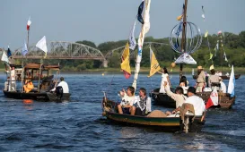 9. Festiwal Wisły - parada statków i łodzi