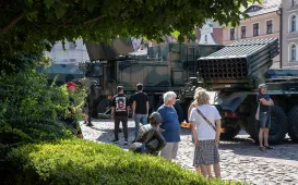 Święto Wojska Polskiego 2025 - prezentacja sprzętu wojskowego