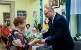 Wizyty prezydenta Pawła Gulewskiego w DDPS