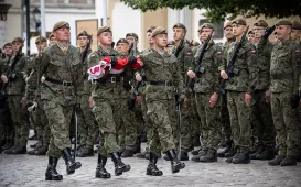 39. przysięga żołnierzy Terytorialnej Służby Wojskowej