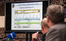 Briefing prasowy dotyczący zmian w komunikacji miejskiej