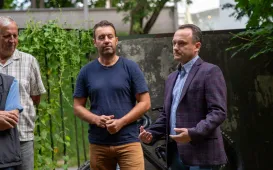 Odsłonięcie tablicy na Kępie Bazarowej