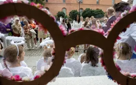 Anioł zamieszkał na Rynku Nowomiejskim, 29.08.2025 r.