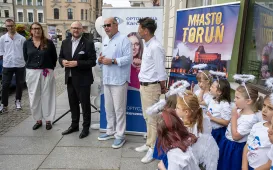 Anioł zamieszkał na Rynku Nowomiejskim, 29.08.2025 r.