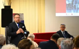 Spotkanie z działaczem toruńskiej "Solidarności" Lechem Różańskim