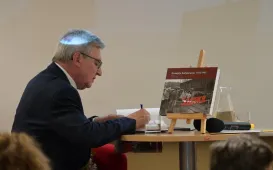 Spotkanie z działaczem toruńskiej "Solidarności" Lechem Różańskim