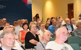 Spotkanie z działaczem toruńskiej "Solidarności" Lechem Różańskim