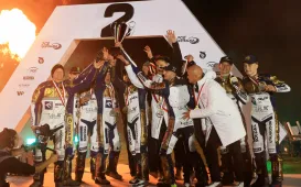 Finał KS Toruń - Motor Lublin - podium, 28.09.2025 r.