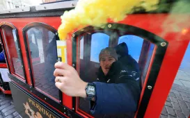 W czwartkowy wieczór (2 października) drużyna PRES Grupa Deweloperska Toruń spotkała się z kibicami na Rynku Staromiejskim.