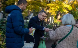 Coroczna kwesta na renowację nagrobków na cmentarzu św.Jerzego