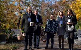 Coroczna kwesta na renowację nagrobków na cmentarzu św.Jerzego