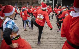 Festiwal Biegów Świętych Mikołajów w Toruniu