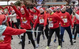 Festiwal Biegów Świętych Mikołajów w Toruniu