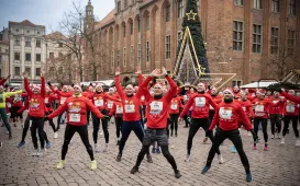 Festiwal Biegów Świętych Mikołajów w Toruniu