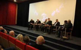 W ramach trwających 12. Dni Grzegorza Ciechowskiego w kinie Centrum Sztuki Współczesnej "Znaki Czasu" odbyło się spotkanie z członkami zespołu Republika.