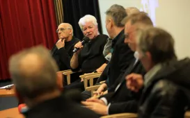 W ramach trwających 12. Dni Grzegorza Ciechowskiego w kinie Centrum Sztuki Współczesnej "Znaki Czasu" odbyło się spotkanie z członkami zespołu Republika.