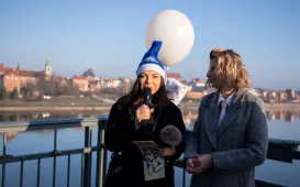 Anielski strażnik ruchu i zdrowia na moście, 19.12.2025