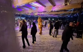 Inauguracja lodowiska sezonowego na Skarpie, 14.12.2025