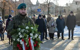 Uroczystość z okazji rocznicy zakończenia okupacji hitlerowskiej