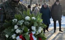 Uroczystość z okazji rocznicy zakończenia okupacji hitlerowskiej