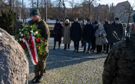 Uroczystość z okazji rocznicy zakończenia okupacji hitlerowskiej