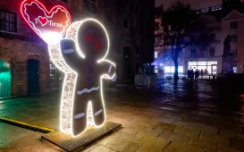 Walentynki 2026 w Toruniu - miłość rozświetliła miasto, 12.02.2026