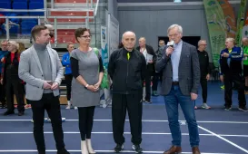 Otwarcie 35. Halowych Mistrzostw Polski w Lekkiej Atletyce Masters