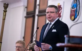 Wspomnienie NZS podczas 25. sesji Rady Miasta