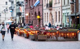 Wiosna na toruńskiej Starówce 