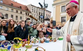 Miejska Święconka na Rynku Staromiejskim