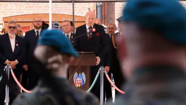 Prezydent podziękował za lata swojej służby Toruniowi