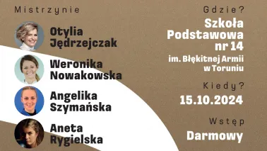 Śniadanie z Mistrzyniami - plakat