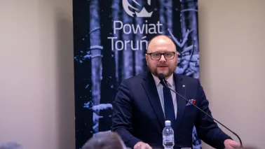  Spotkanie samorządowców z Torunia i powiatu