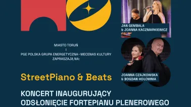Koncert na fortepianie plenerowym - plakat