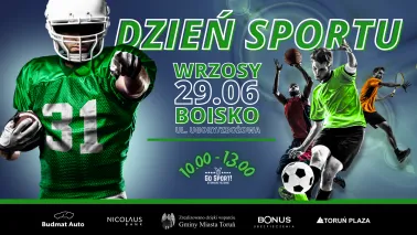 Dzień Sportu na Wrzosach - plakat