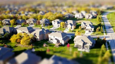 Domku jednorodzinne - wizualizacja