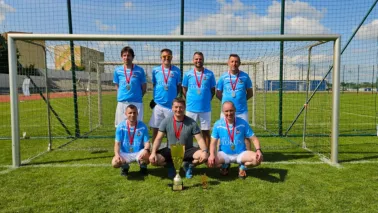 Drużyna piłkarska toruńskich samorządowców