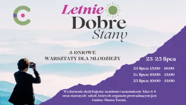 Letnie DobreStany – młodzieżowe warsztaty
