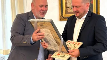 Torunianie z wizytą w partnerskim mieście Czadcy