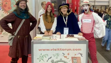 W miniony weekend zaprezentowaliśmy bogatą ofertę turystyczną i kulturalną naszego miasta podczas Międzynarodowych Targów Turystycznych TOUR SALON w Poznaniu.