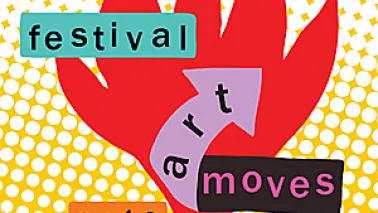 motyw graficzny festiwalu Art Moves