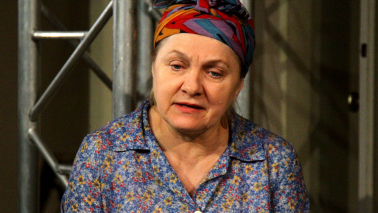 Teresa Stępień-Nowicka w spektaklu "Józef i Maria"