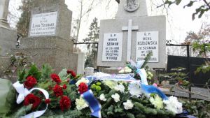 Grób Wandy Szuman na cmentarzu św. Jerzego