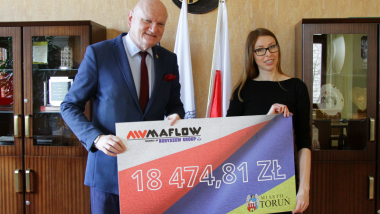 Pracownicy Grupy Maflow pomagają Ukrainie