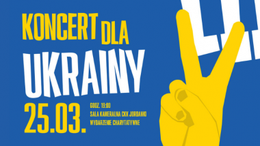 Plakat Koncert dla Ukrainy