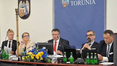 Prezydium Rady Miasta Torunia w kadencji 2024-2029_fot_Małgorzata Litwin
